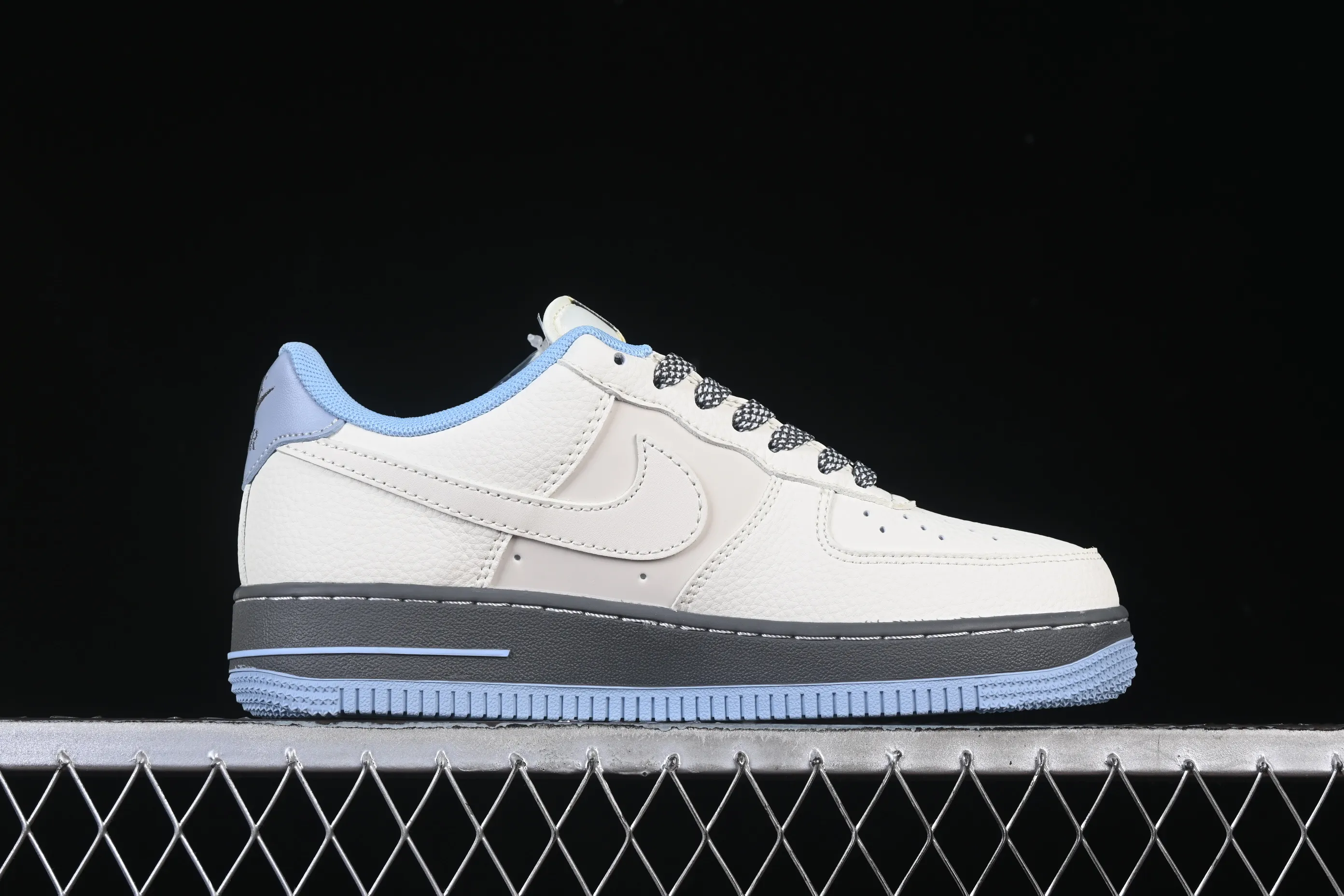 All categories Nk Air Force 1 Air Force series Nk Air Force 1 Low Air Force low-top Nike Air Force 1'07 Low Stusi co-branded skull beige gray blue Air Force 1 low-top casual sneakers QW5606-267